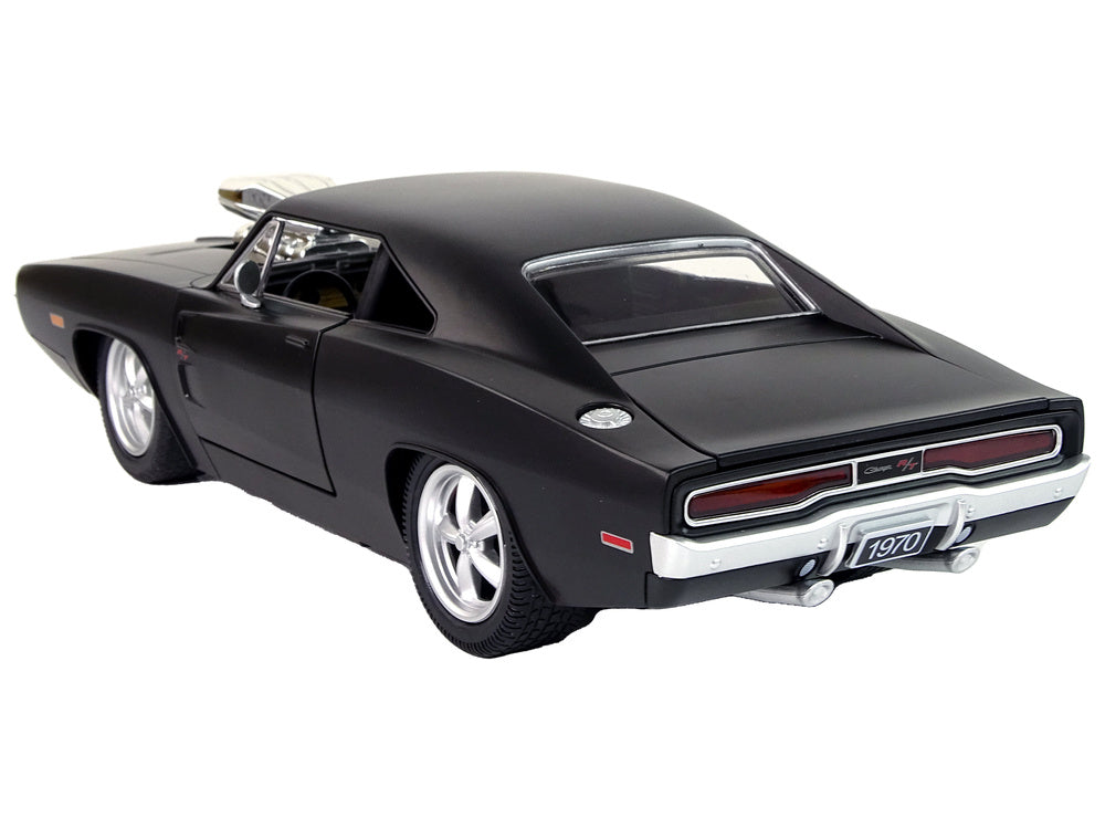 Nuotoliniu būdu automobilis Dodge Charger 1:16, juodas
