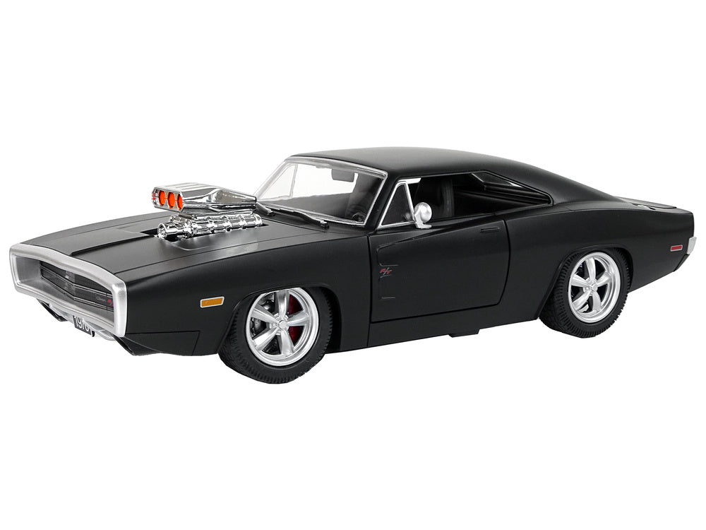 Nuotoliniu būdu automobilis Dodge Charger 1:16, juodas