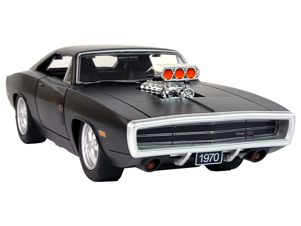 Nuotoliniu būdu automobilis Dodge Charger 1:16, juodas