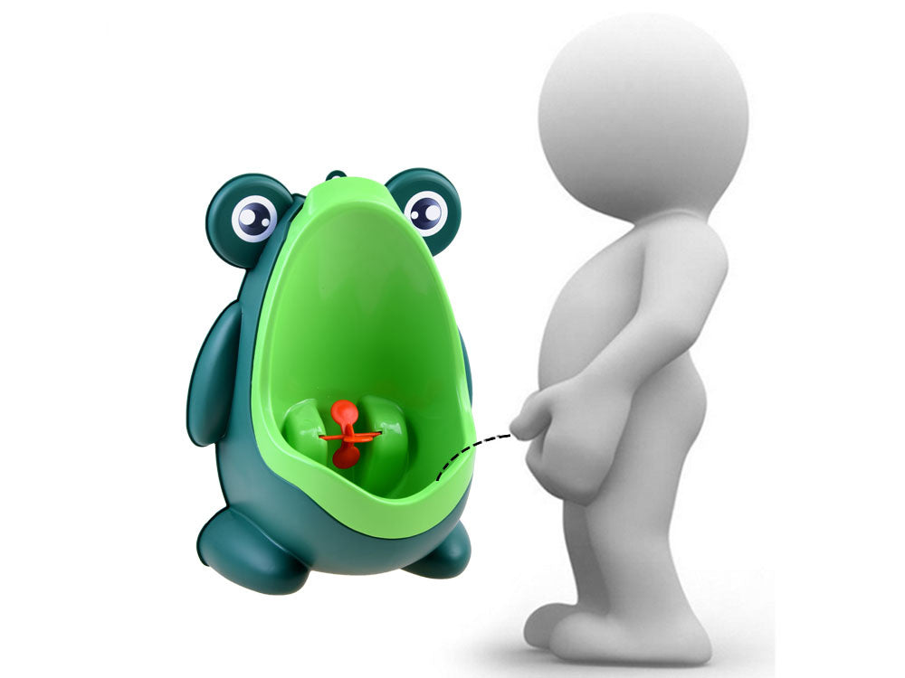 Varlės formos pisuaras berniukams, žalias