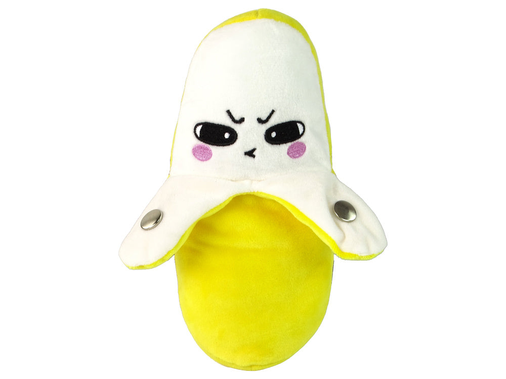 Interaktyvus pliušinis žaislas 22cm, bananas, geltonas
