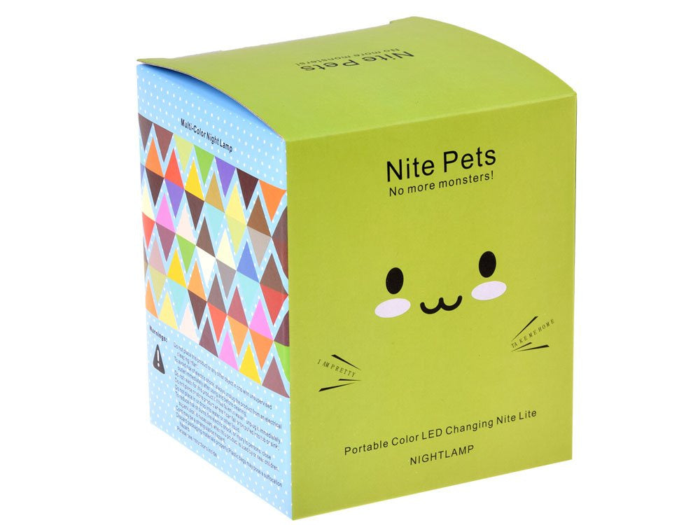 Minkšta silikoninė naktinė lempa „Meška“ su RC pultu