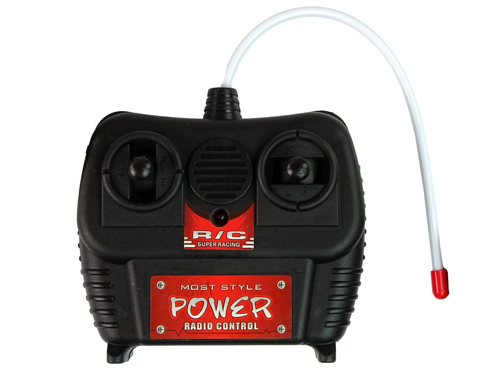 Nuotoliniu būdu valdomas visureigis, raudonas