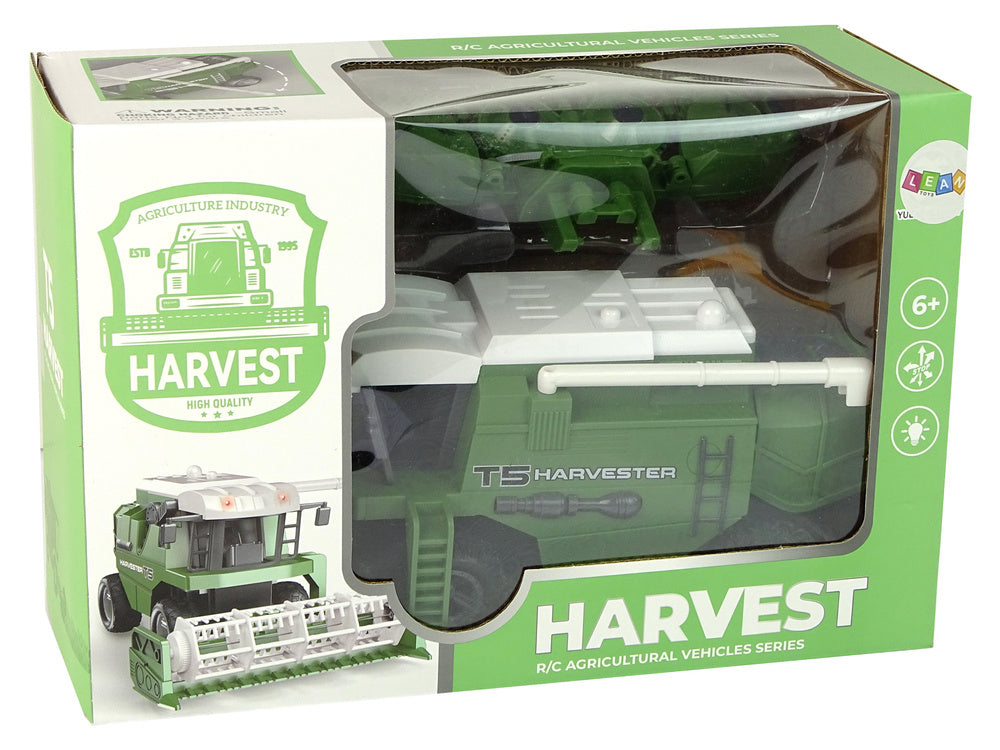 Nuotoliniu būdu valdomas valdomas kombainas