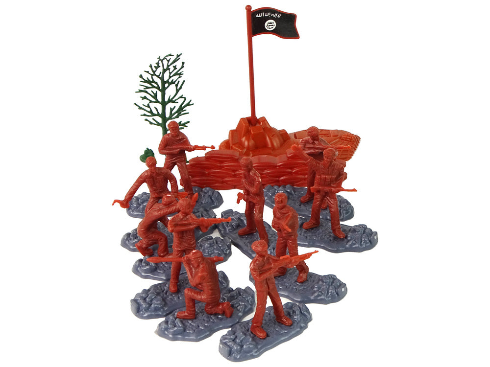 Karinių figūrėlių rinkinys 48 el.