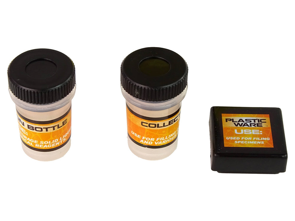 Mokymasis mikroskopo rinkinys vaikams, geltonas