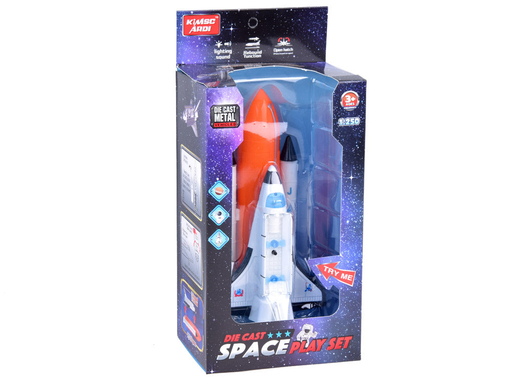 Kosminis laivas su šviesos ir garso efektais