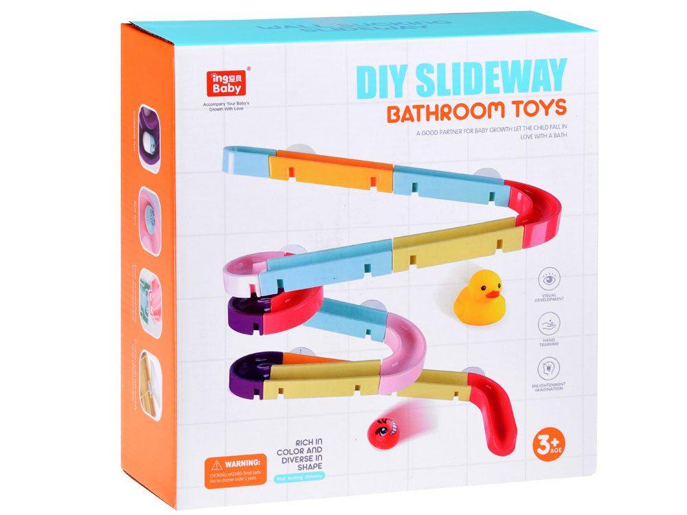 Vonios žaislas takelis su čiuožykla