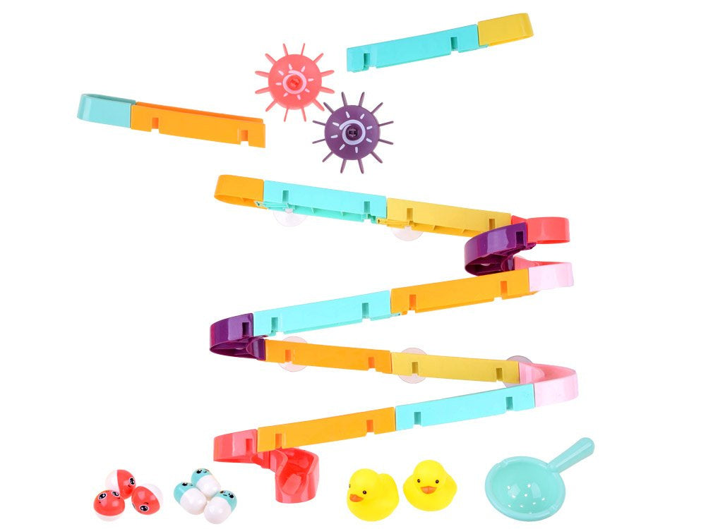 Vonios žaislas takelis su čiuožykla