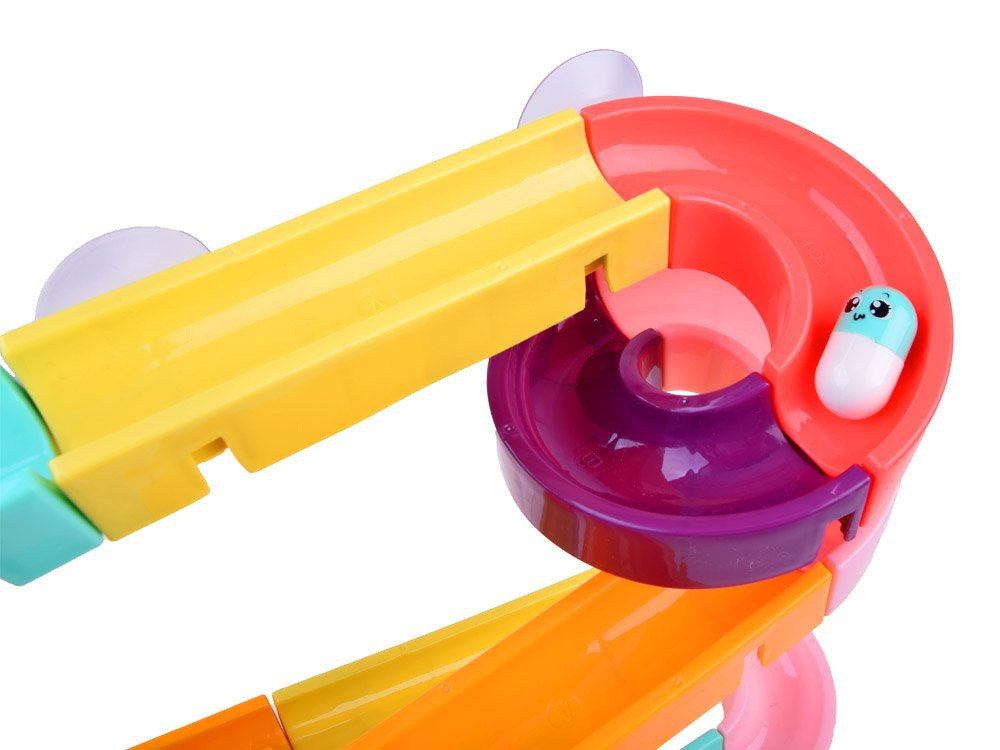 Vonios žaislas takelis su čiuožykla