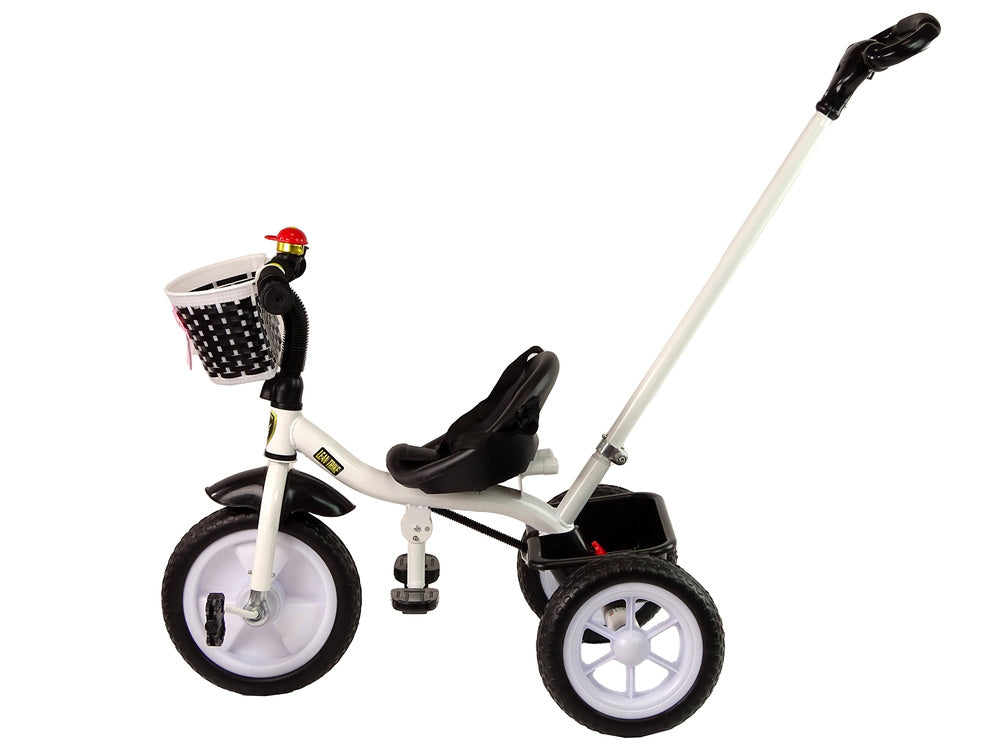 Triratis su krepšeliu ir EVA ratais PRO100, juodas