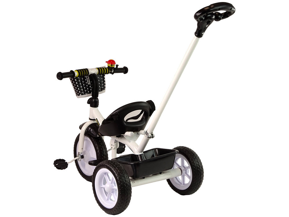 Triratis su krepšeliu ir EVA ratais PRO100, juodas