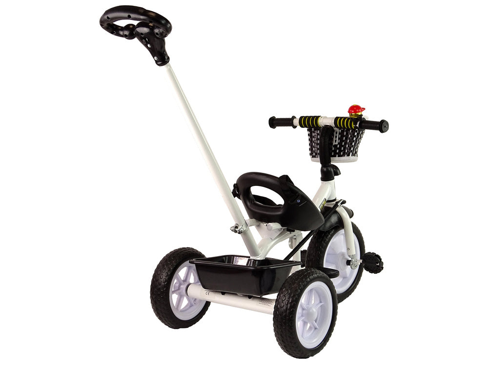 Triratis su krepšeliu ir EVA ratais PRO100, juodas