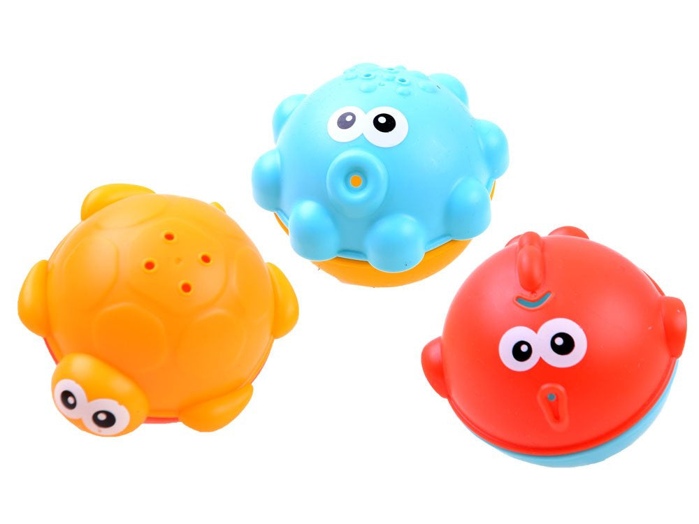 Vonios žaislų rinkinys su krepšiu