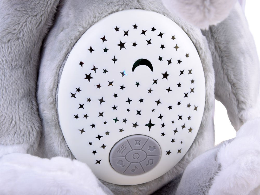 Pliušinis dramblys su šviesos ir garso efektais