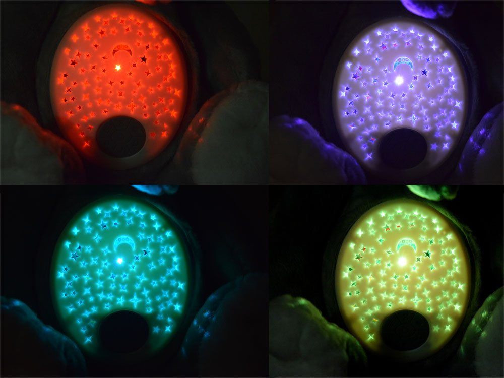 Pliušinis dramblys su šviesos ir garso efektais