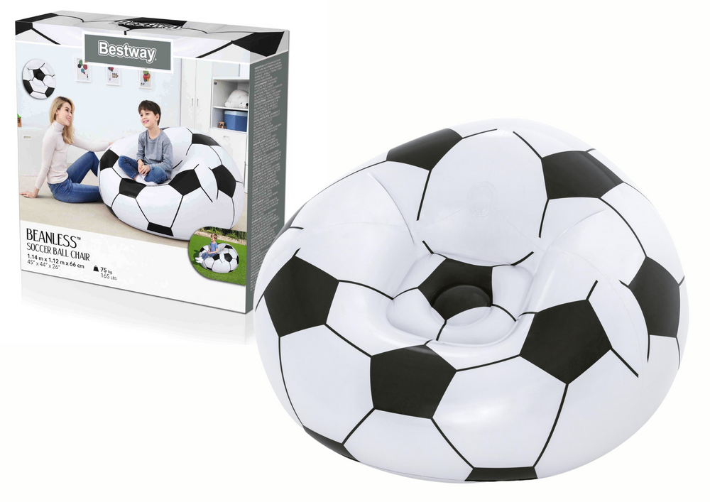 Pripučiamas fotelis kamuolys 114x112x66cm, Bestway 75010