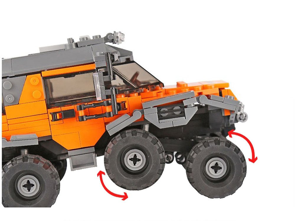 Konstruktorius visureigis 529 el.