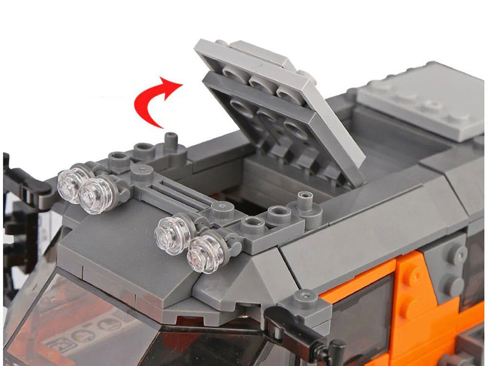 Konstruktorius visureigis 529 el.