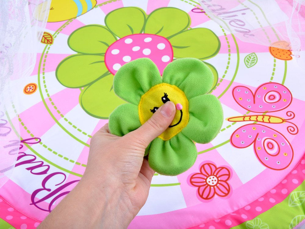 Lavinamasis kilimėlis su tinkleliu nuo uodų