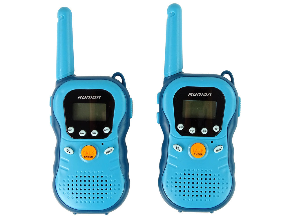 Vaikiškos radijo stotelės Walkie Talkies, geltonos