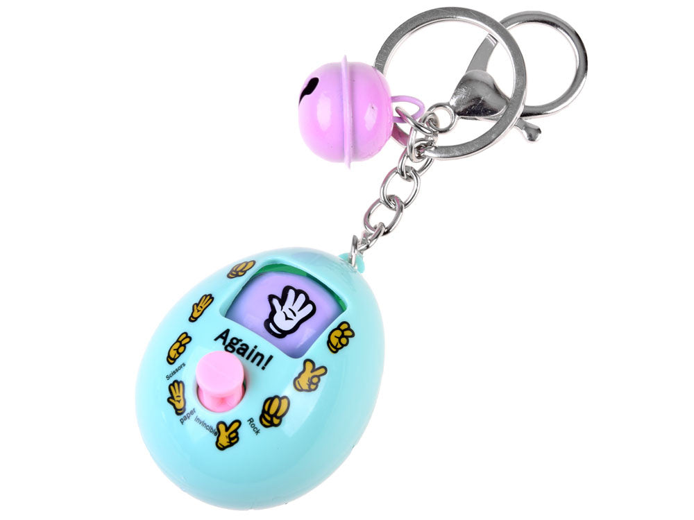 Raktų pakabukas „Akmuo, popierius ar žirklės“