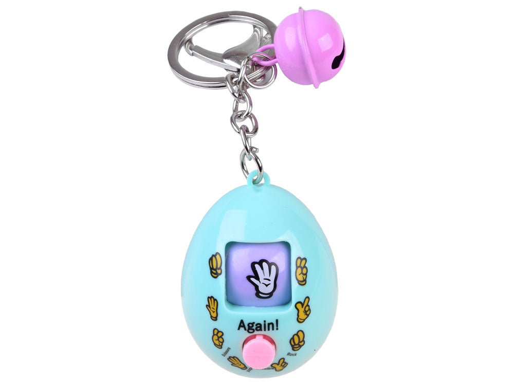 Raktų pakabukas „Akmuo, popierius ar žirklės“