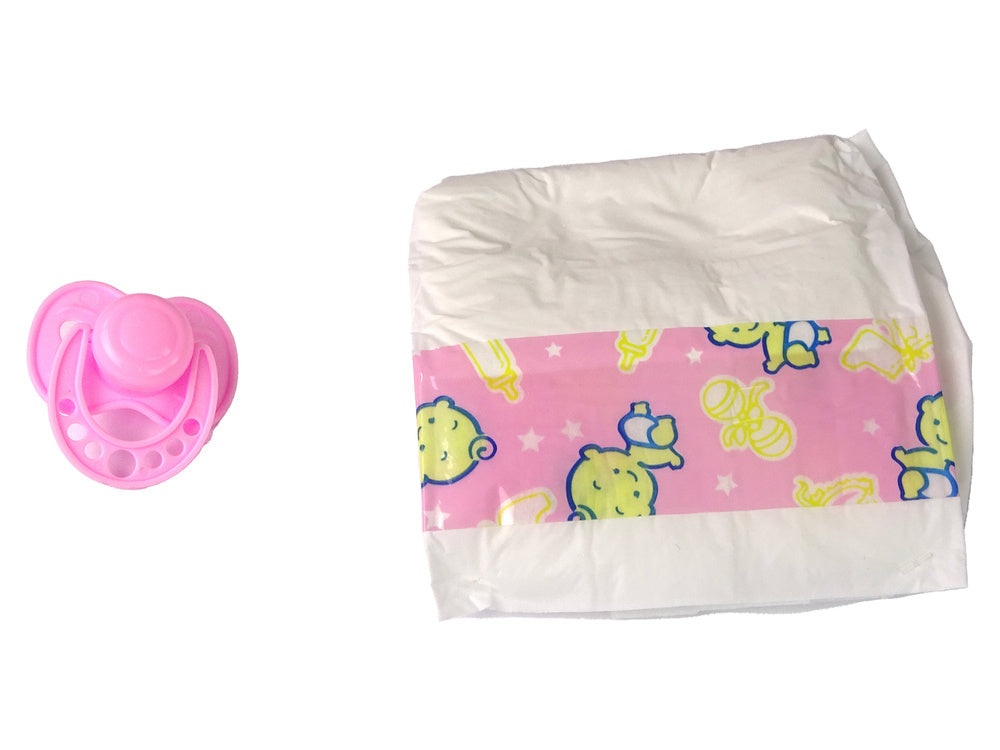 Lėlė kūdikis su priedais