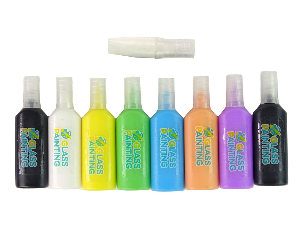 Kūrybinis langų lipdukų rinkinys, vienaragis