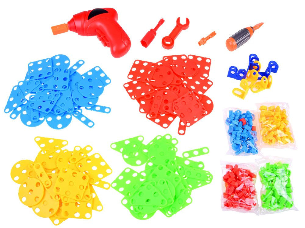 Konstrukciniai blokeliai su atsuktuvu, 268 vnt.