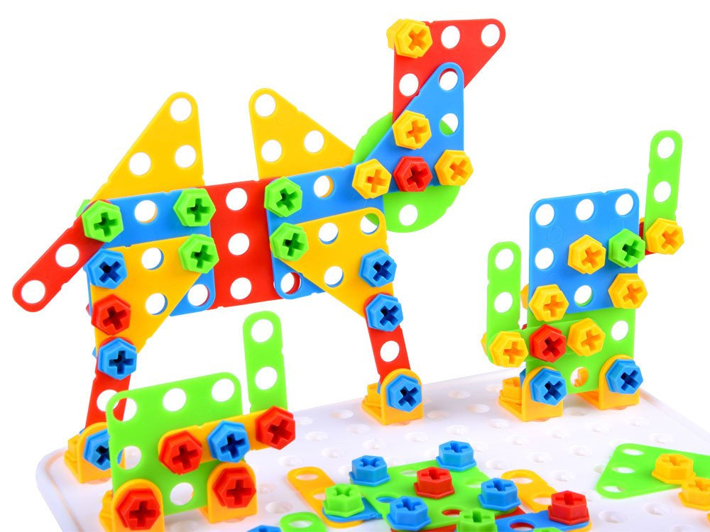 Konstrukciniai blokeliai su atsuktuvu, 268 vnt.