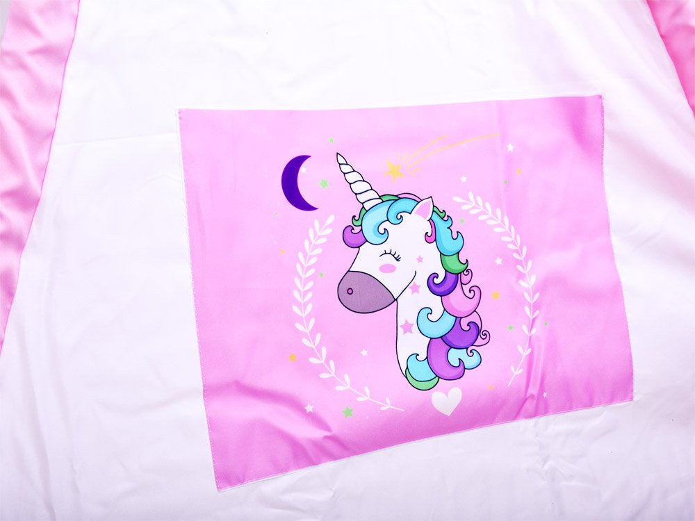 Palapinė tipis, rožinė su vienaragiu