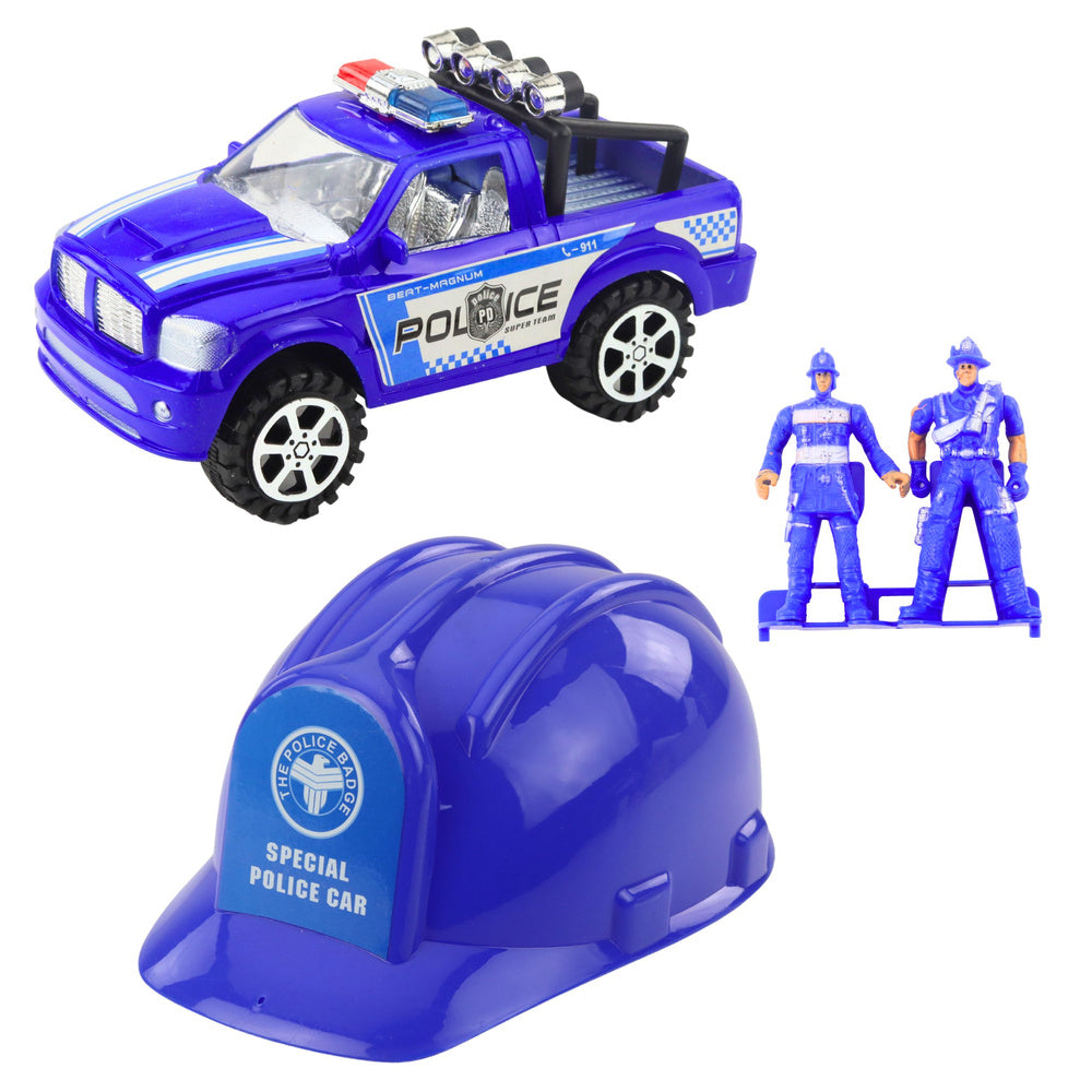 Ugniagesių sunkvežimis su priedais