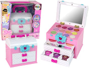 Grožio rinkinys lagamine, rožinis