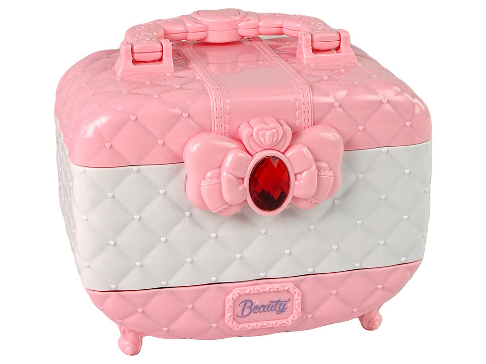 Grožio rinkinys lagamine su veidrodžiu