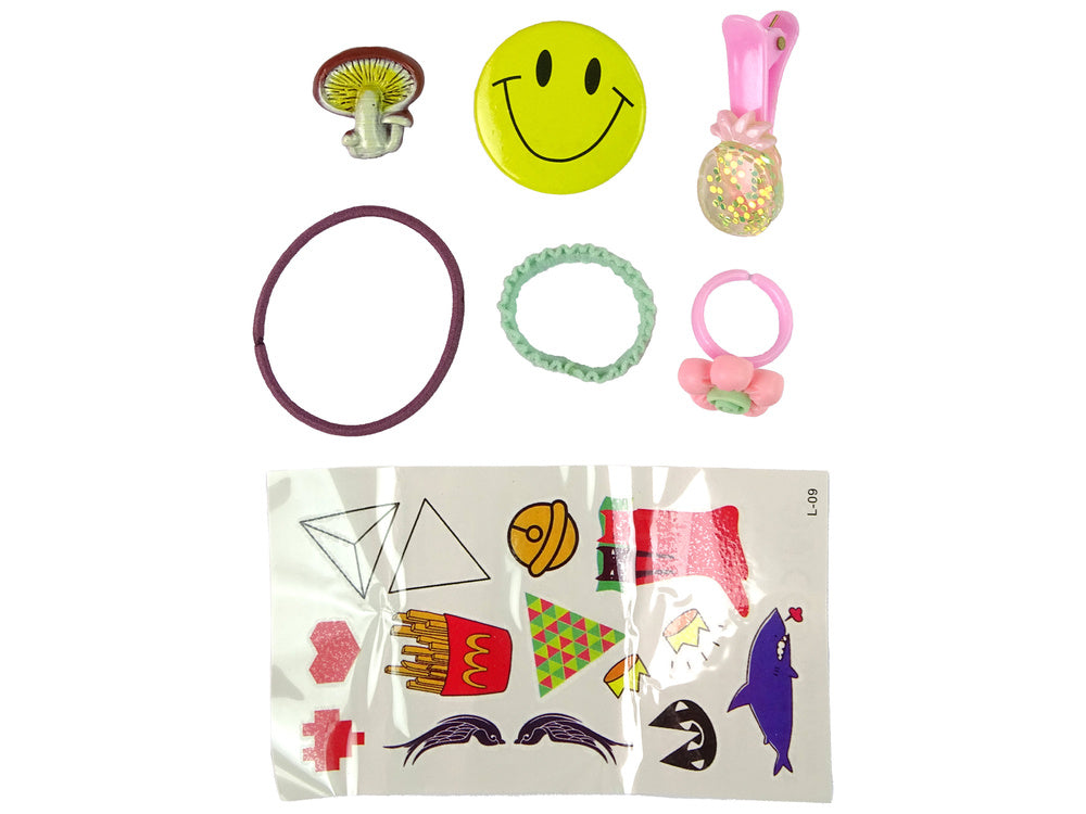 Grožio rinkinys lagamine su veidrodžiu