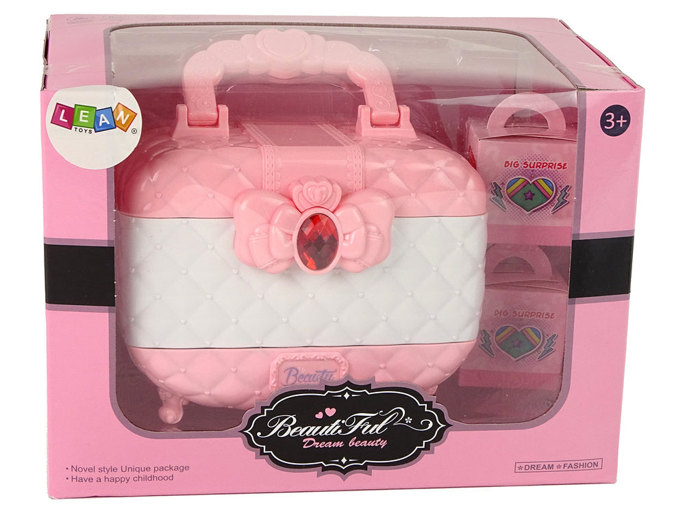 Grožio rinkinys lagamine su veidrodžiu