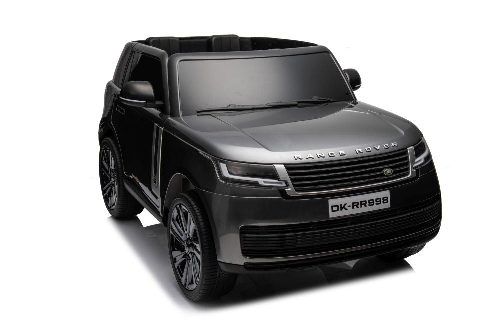 Dvivietis elektrinis džipas Range Rover DK-RR998, pilkas lakuotas