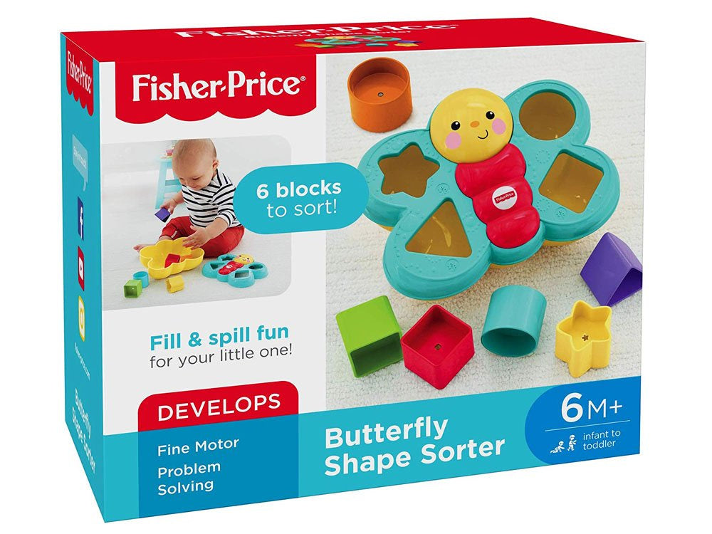 Edukacinis žaislas drugelis rūšiuotojas, Fisher-Price