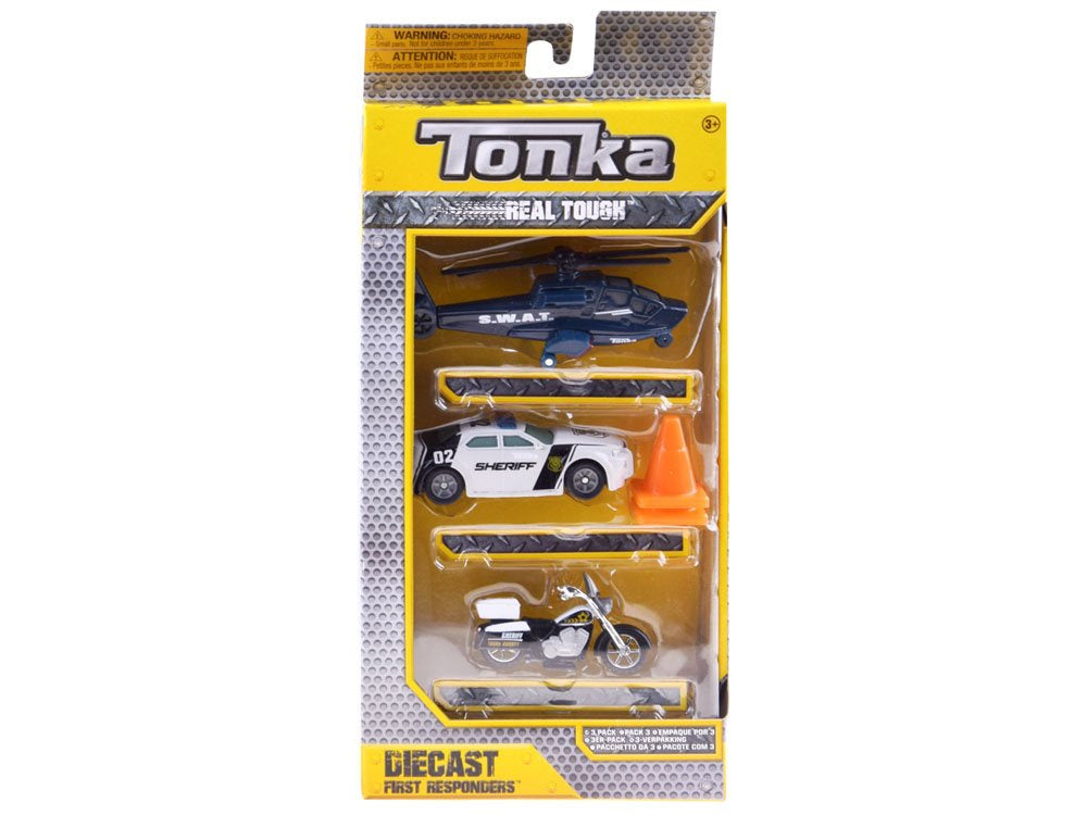 Policijos transporto priemonių rinkinys Hasbro Tonka