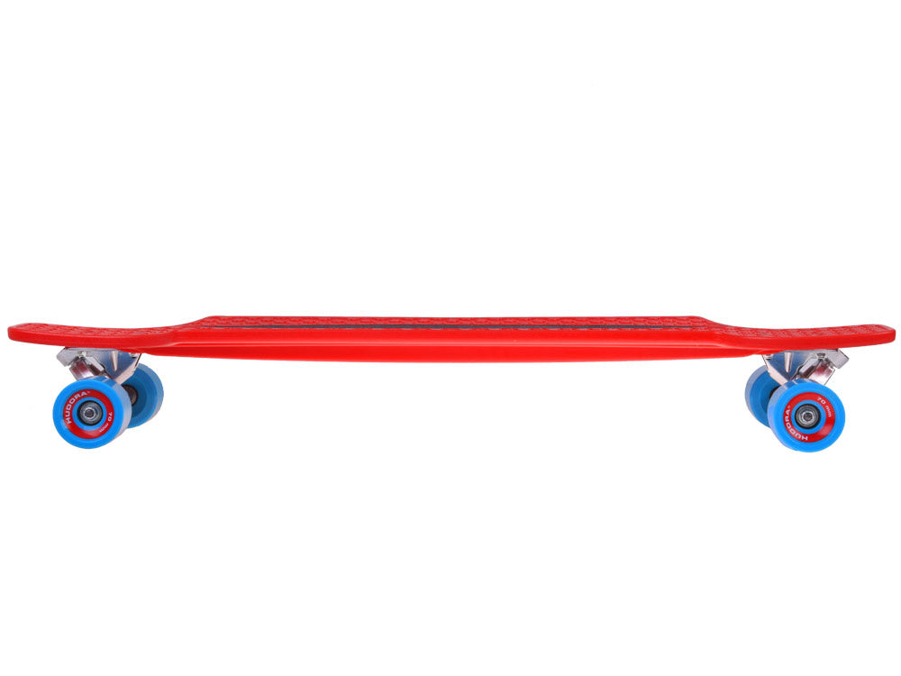 Raudona riedlentė „LONGBOARD“, Hudora