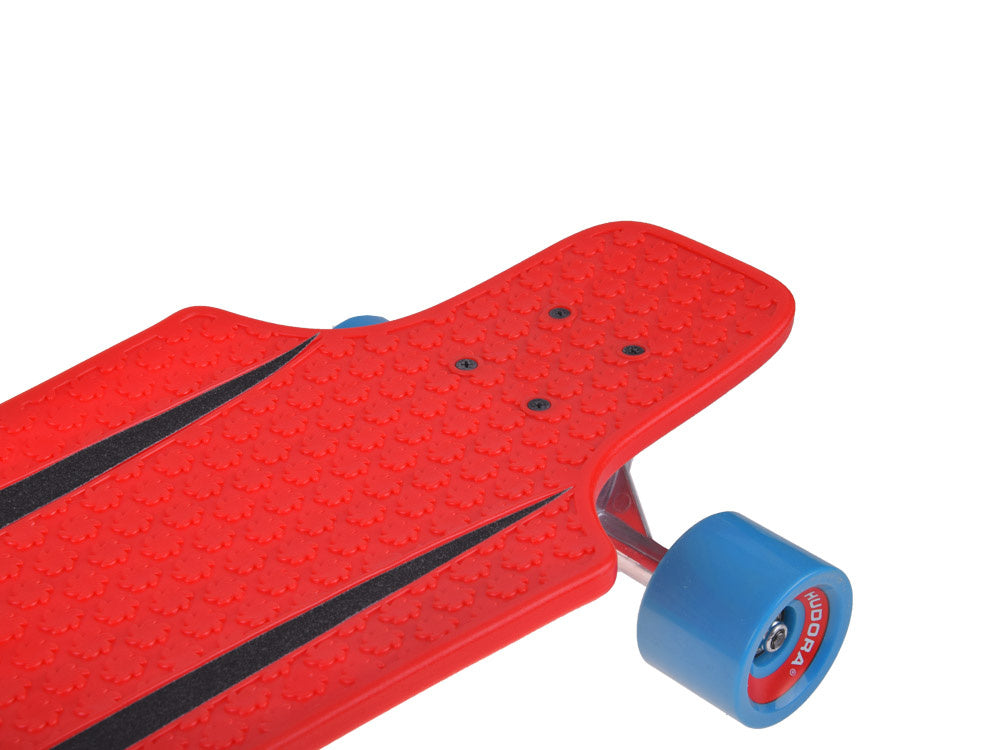 Raudona riedlentė „LONGBOARD“, Hudora