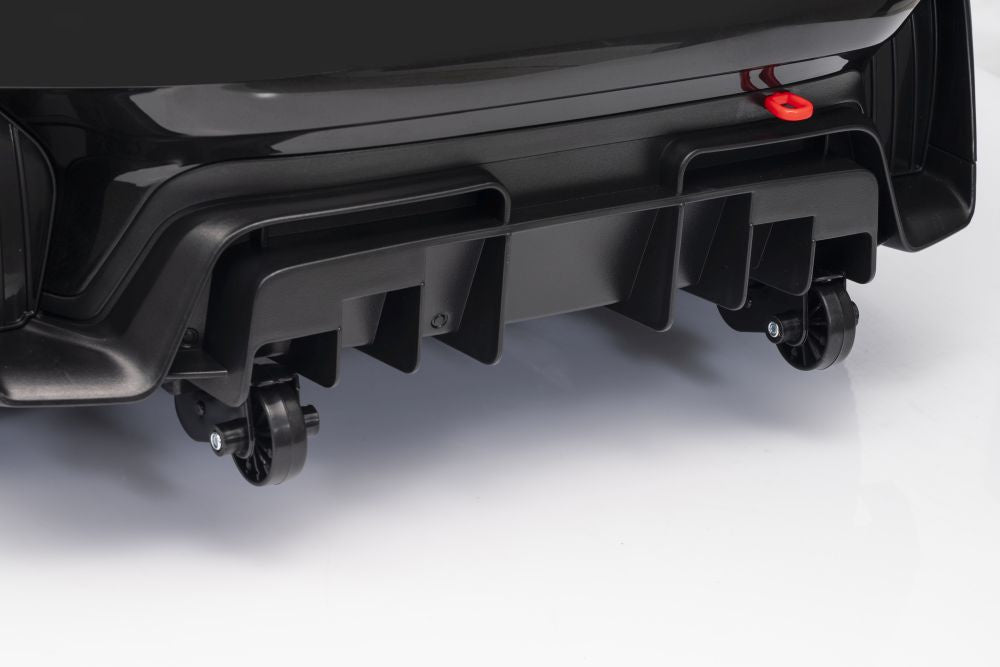 Vienvietis elektrinis sportinis automobilis Mercedes AMG GT3 vaikams, juodas