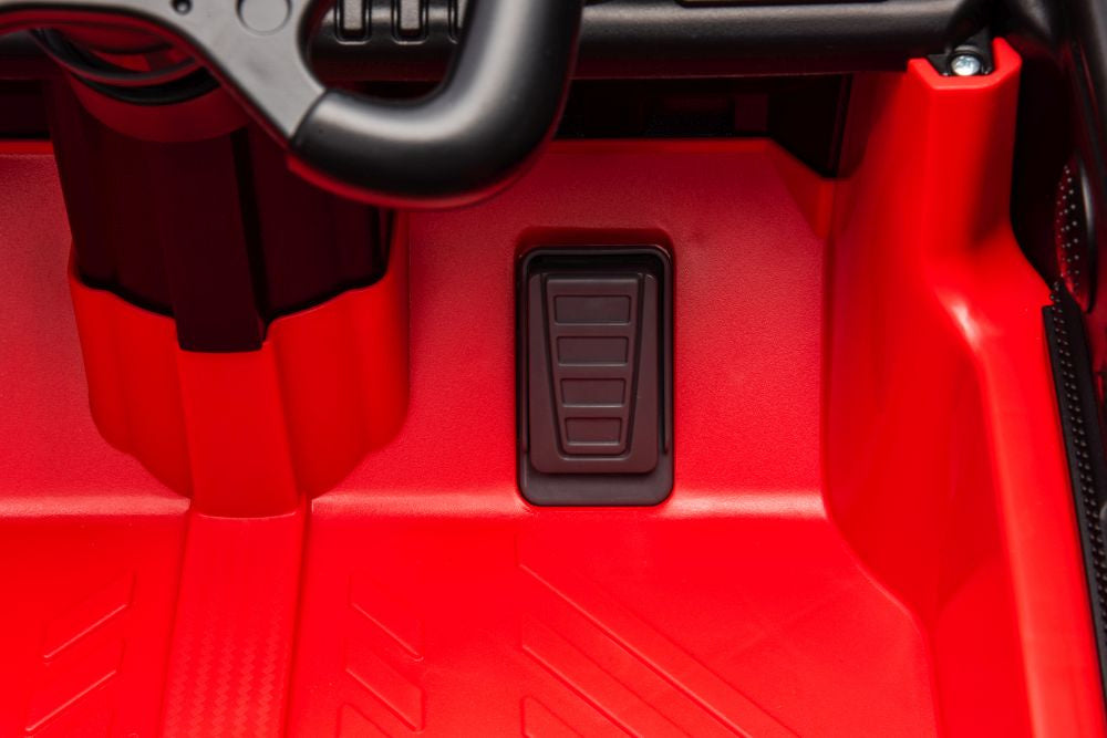 Vienvietis elektrinis sportinis automobilis Mercedes AMG GT3 vaikams, raudonas