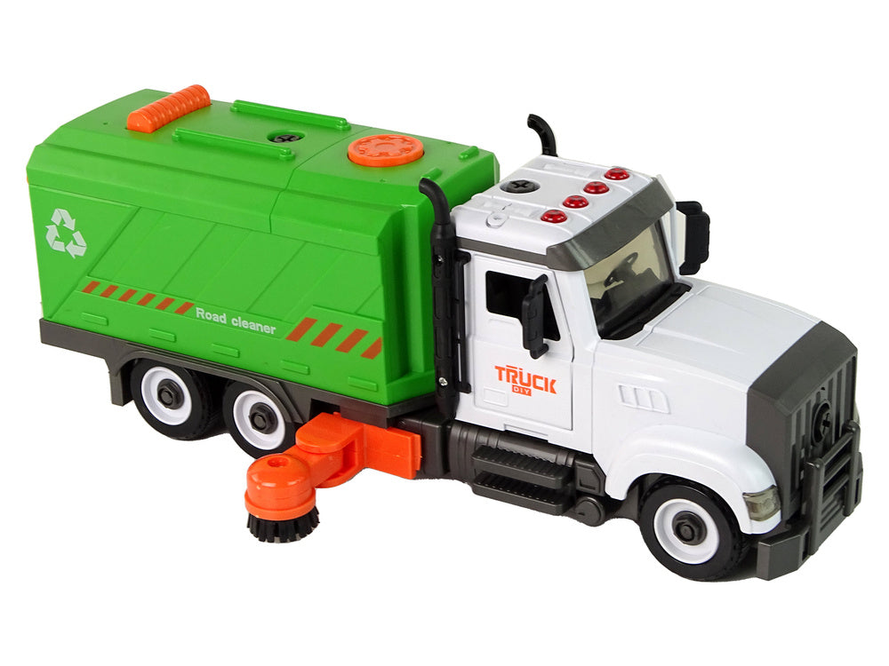 Žaislinė gatvių valymo mašina, žalia