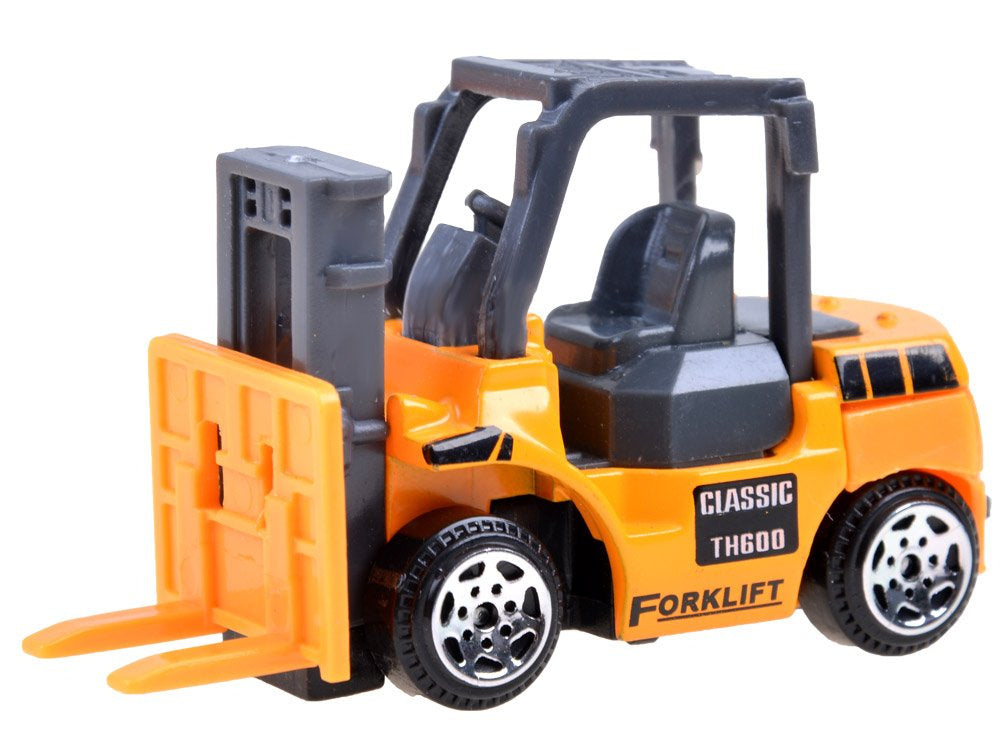 Statybinių transporto priemonių rinkinys DIE CAST 6 vnt.