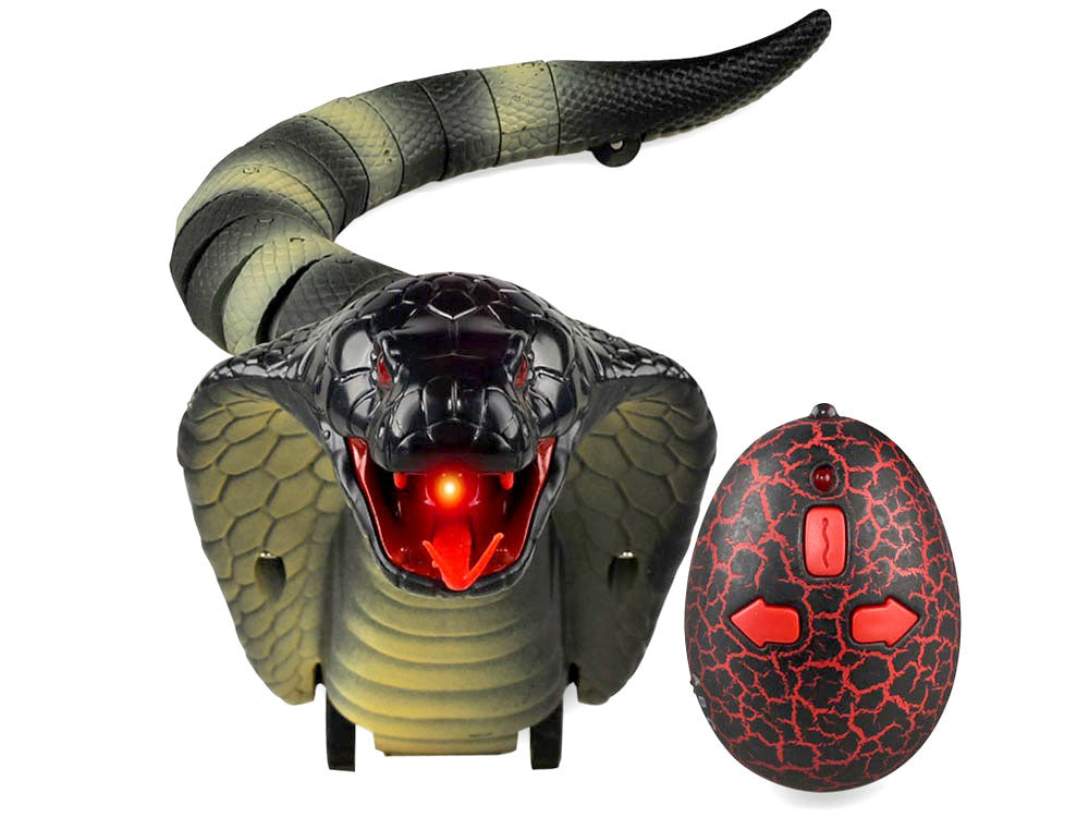 Nuotoliniu būdu valdoma juoda gyvatė Cobra