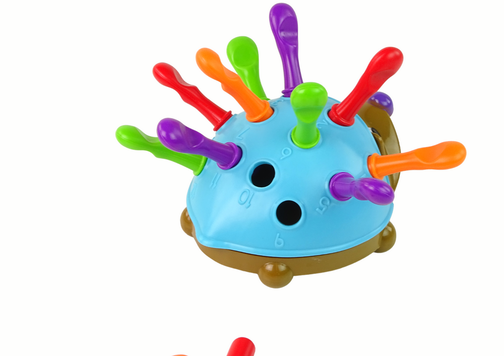 Arkadinis žaidimas ežiukas, mėlynas