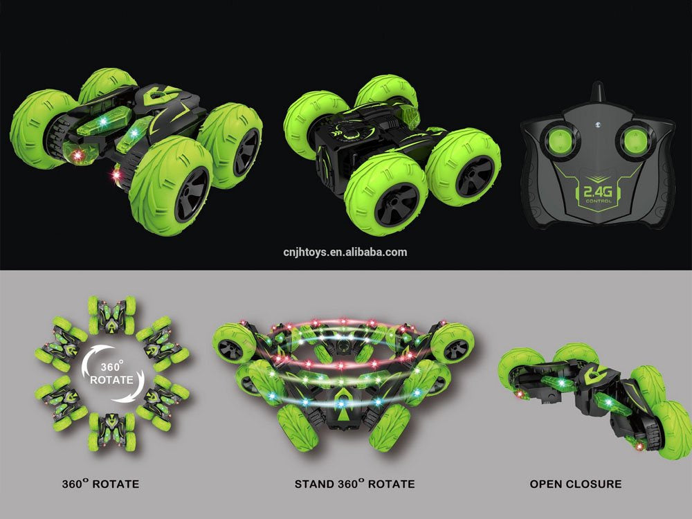Nuotoliniu būdu valdomas kaskadinis automobilis SY004, žalias