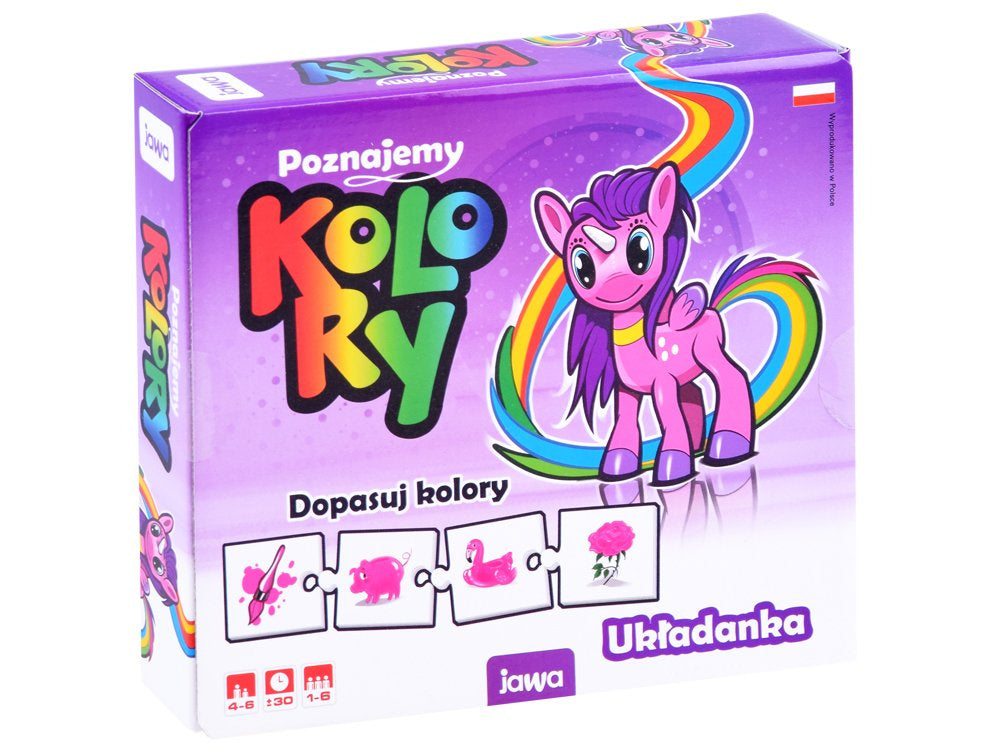 Mokymasis stalo žaidimas „Pažink spalvas“